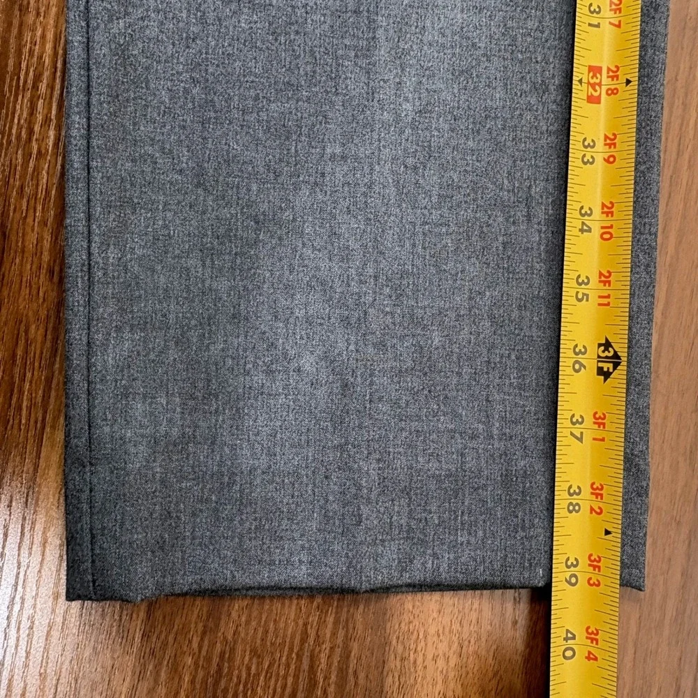 Ryan Seacrest Distinction Suit Mens 44R 34x30 Gray 2-Piece Blazer Pants Corpcore
